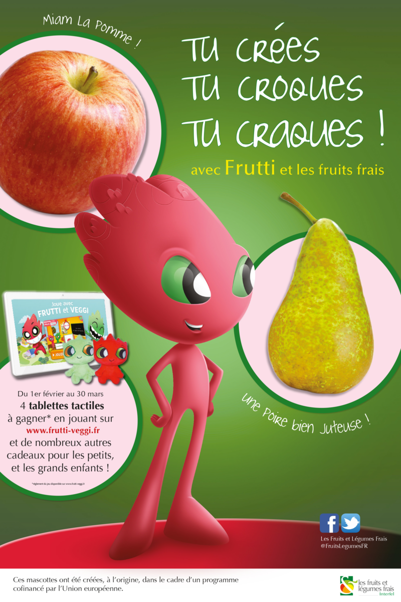 La mascotte de Frutti