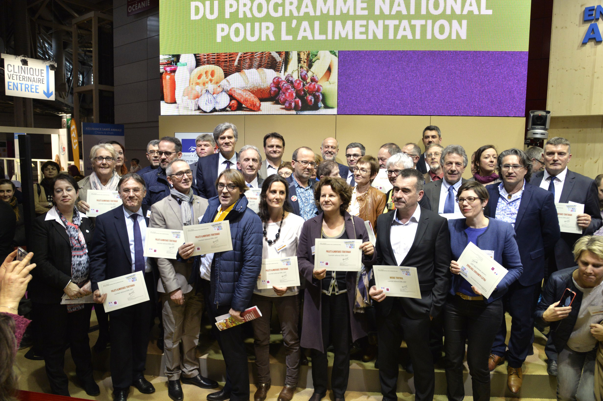 Les 47 lauréats récompensés